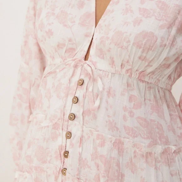 Free People Pappiet Midi Dress - Picture 2 of 9